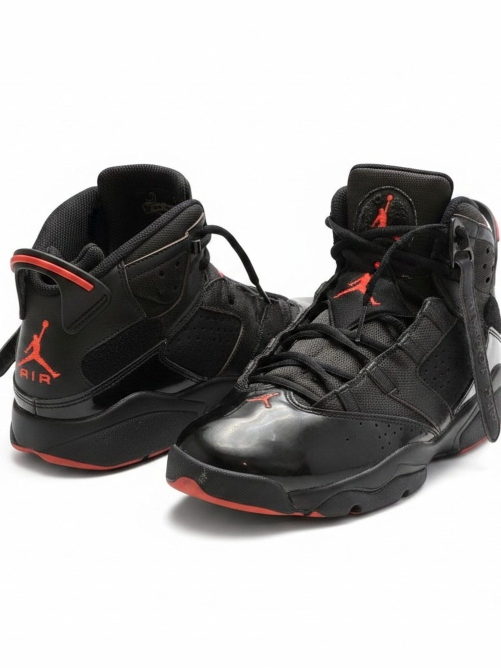 Air Jordan Black and Red Six Rings Edition Basketball Shoes